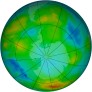 Antarctic Ozone 2012-07-15
